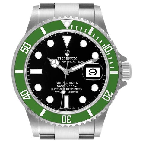 rolex submariner kermit|Rolex 50 anniversary submariner sale.